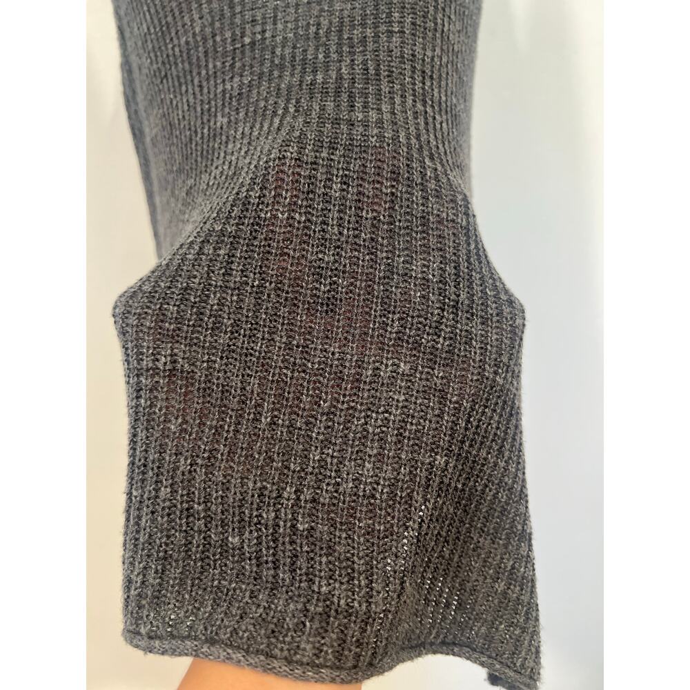American Eagle Outfitters Charcoal Grey Knit Tank Top Boho Coastal Minimalist - Picture 5 of 6